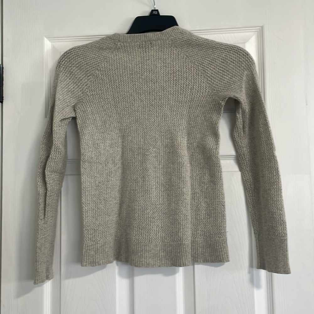 Patagonia Recycled Cashmere Crew Neck Sweater, XS, Birch White - Picture 4 of 4